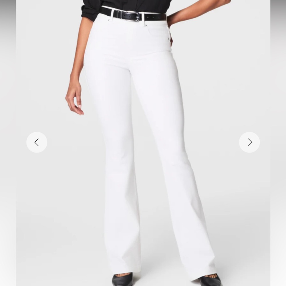 NWT SPANX White High-Rise Jeans